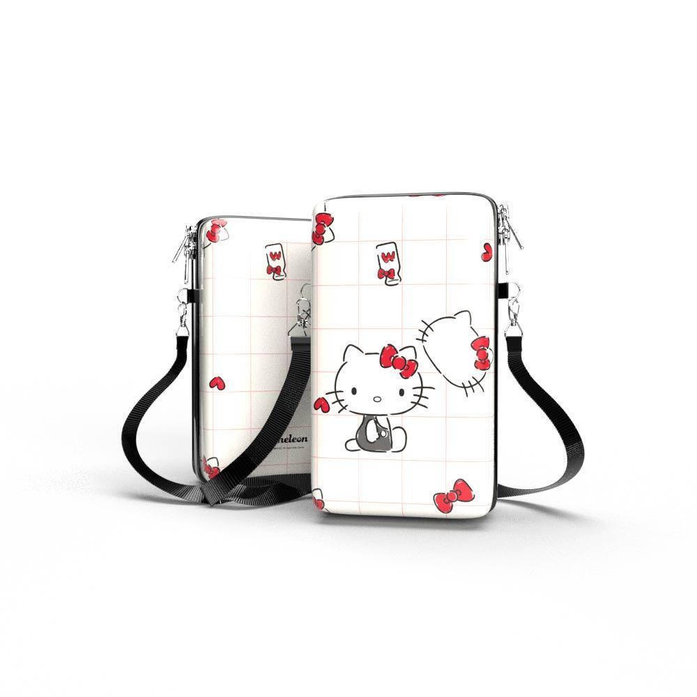 Bolsa Shoulder Bag P - Pochete Slim Kameleon - Hello Kitty - Kameleon Bags