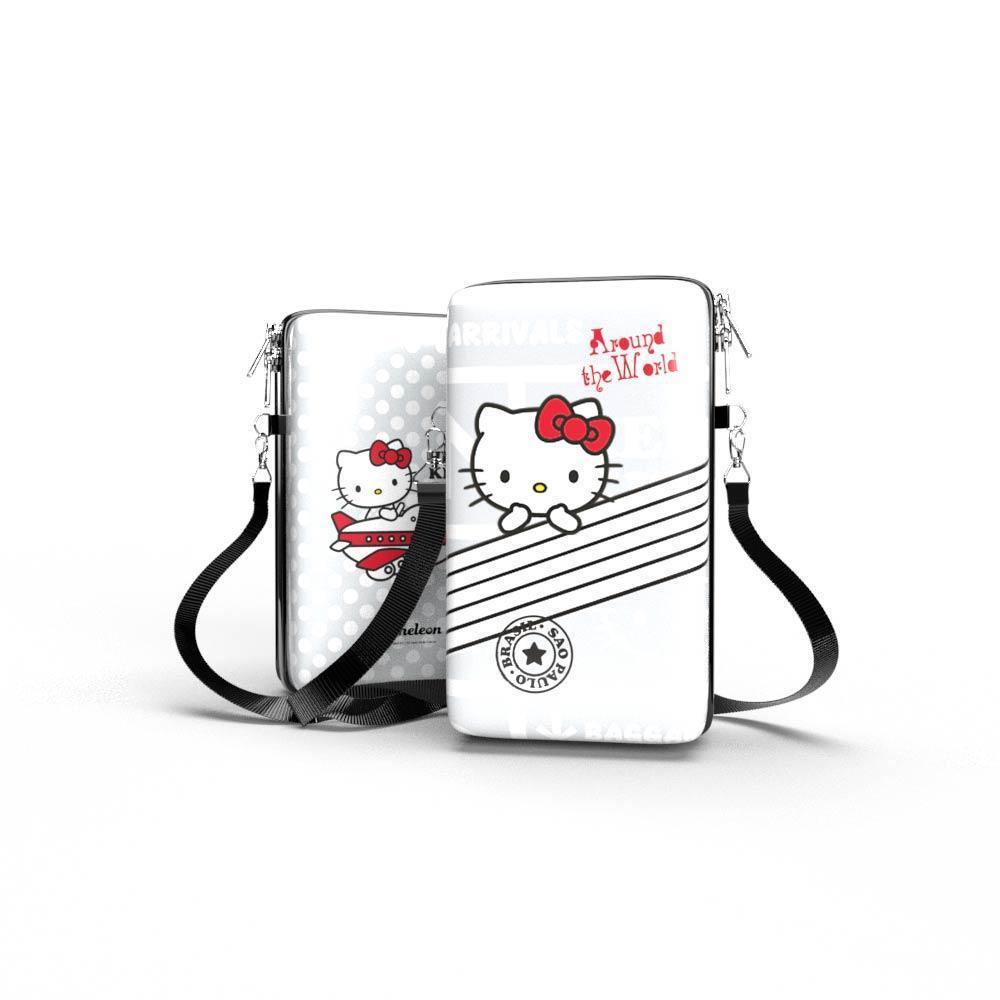 Bolsa Shoulder Bag P - Pochete Slim Kameleon - Hello Kitty - Kameleon Bags