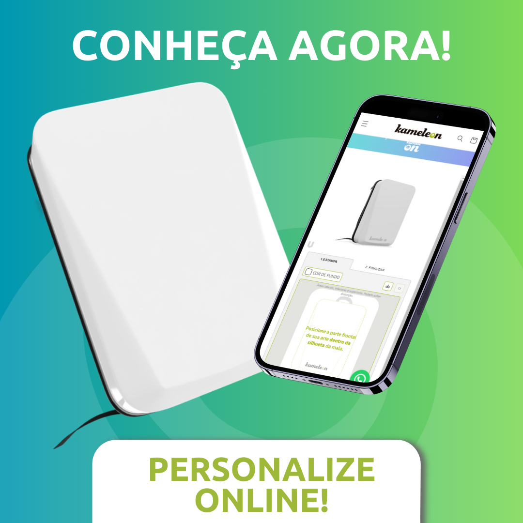 MOCHILA G - Personalize com seu estilo KAMELEON