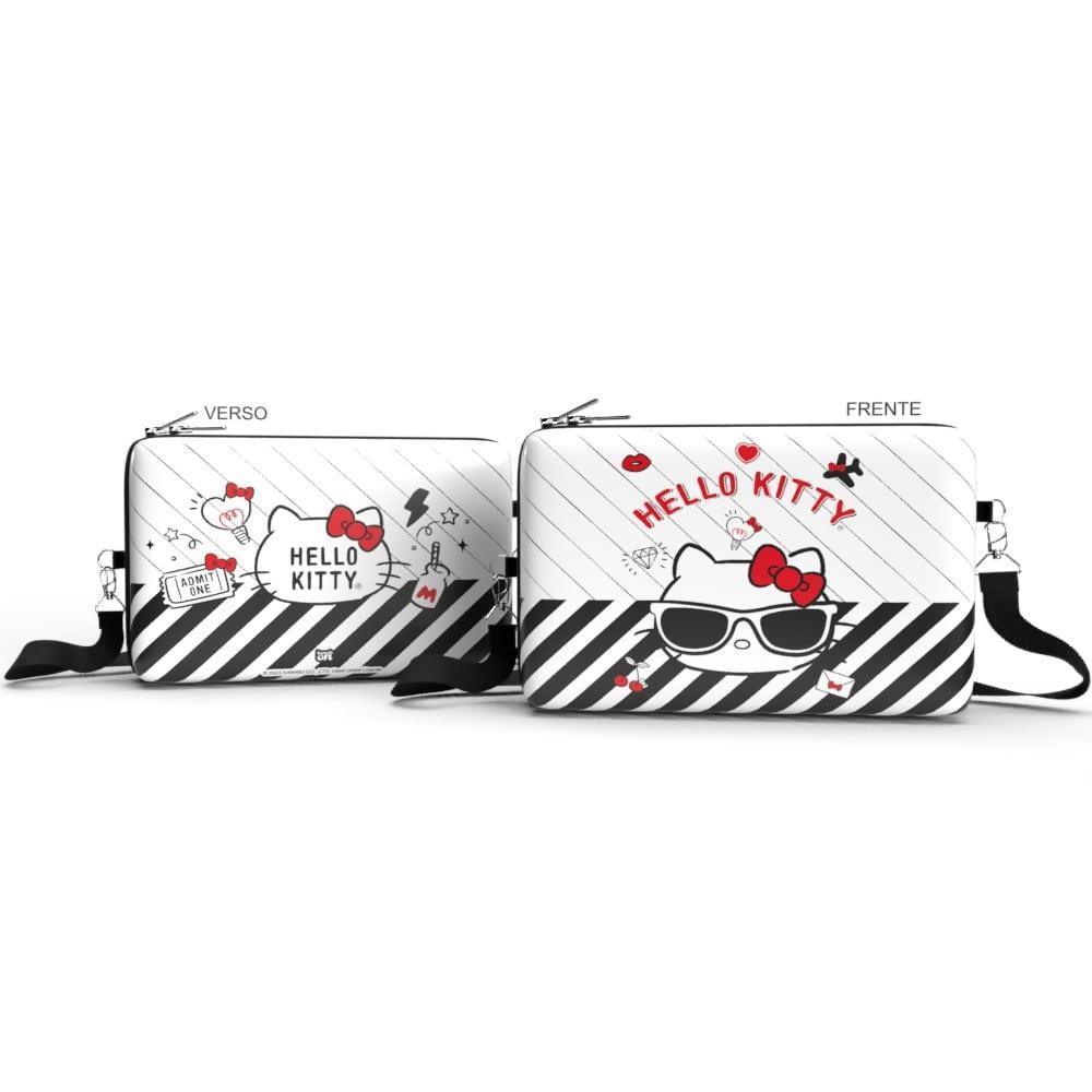Bolsa Shoulder Bag G - Pochete Slim Kameleon - Hello Kitty - Kameleon Bags
