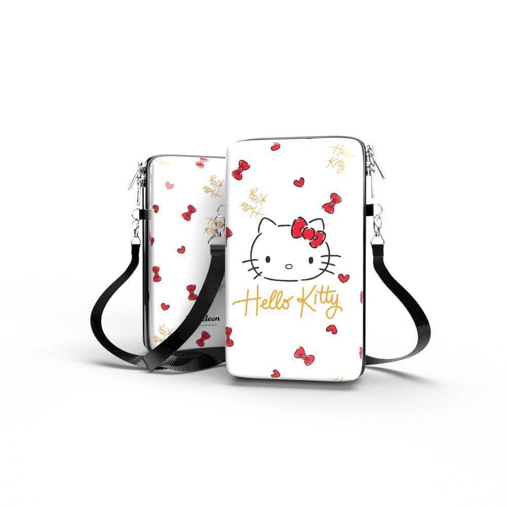 Bolsa Shoulder Bag P Vertical - Hello Kitty - Pochete Slim Kameleon - Kameleon Bags
