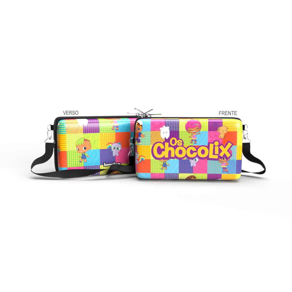 Bolsa Shoulder Bag P Horizontal - Chocolix - Pochete Slim Kameleon