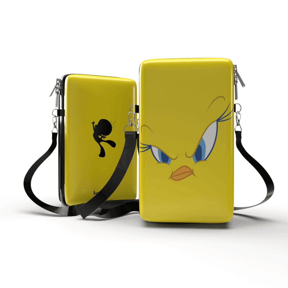 Bolsa Shoulder Bag P Vertical - Looney Tunes - Pochete Slim Kameleon - Kameleon Bags