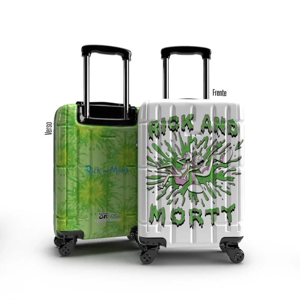 Mala de Viagem Personalizada Rick and Morty Kameleon - Kameleon Bags