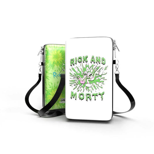 Bolsa Shoulder Bag P Vertical - Rick and Morty - Pochete Slim Kameleon - Kameleon Bags