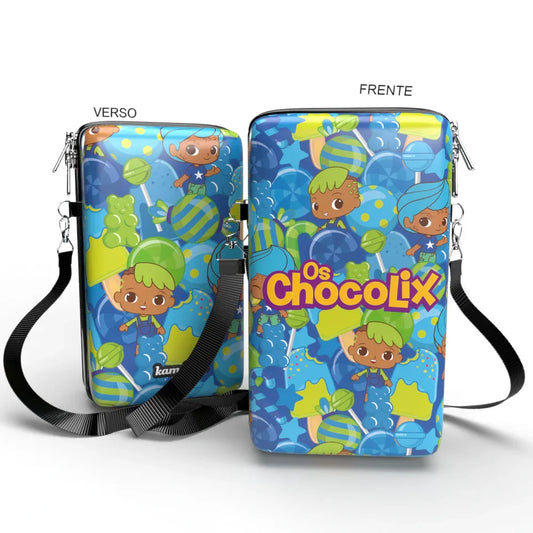 Bolsa Shoulder Bag P Vertical - Chocolix - Pochete Slim Kameleon