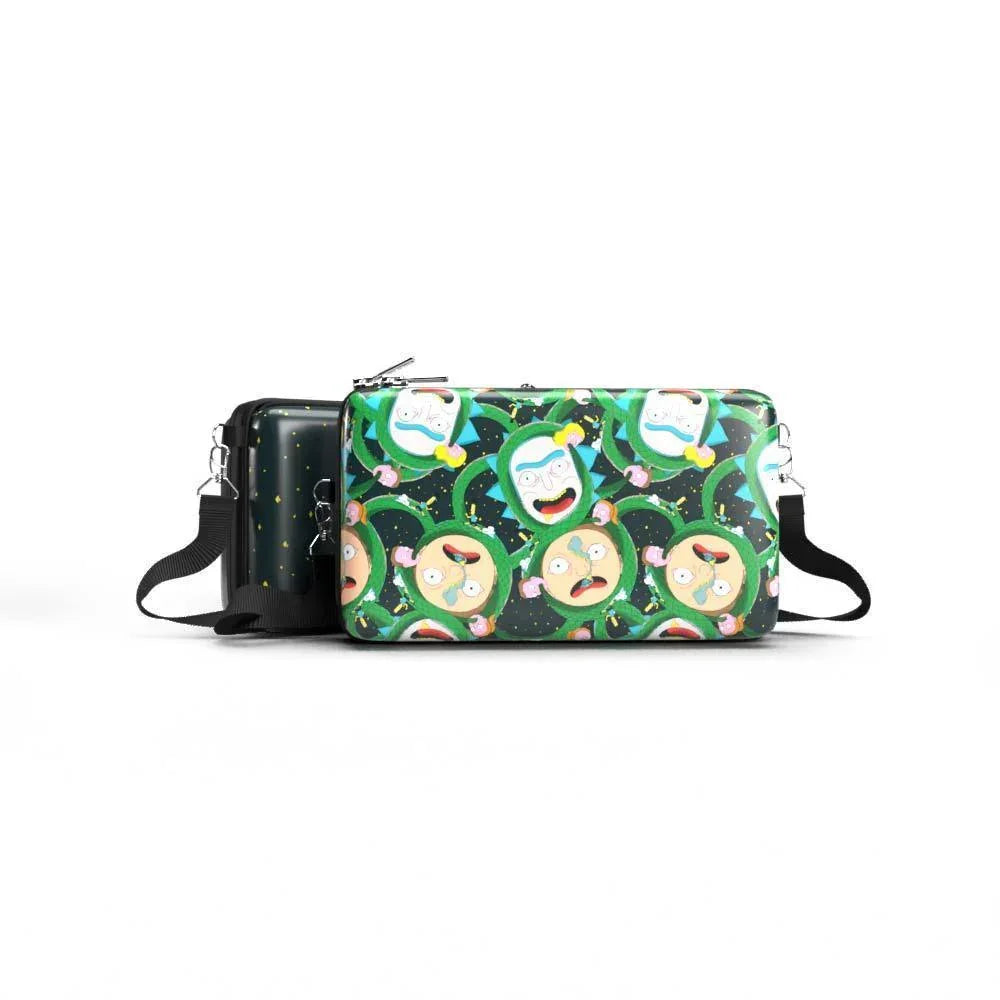 Bolsa Shoulder Bag P Horizontal - Rick and Morty - Pochete Slim Kameleon - Kameleon Bags