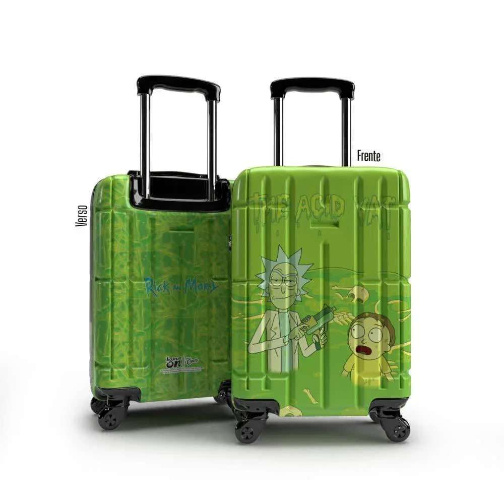 Mala de Viagem Personalizada Rick and Morty Kameleon - Kameleon Bags
