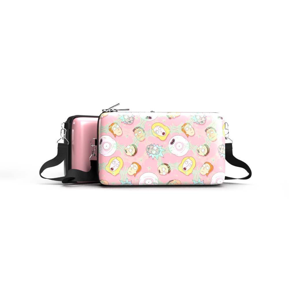 Bolsa Shoulder Bag P Horizontal - Rick and Morty - Pochete Slim Kameleon - Kameleon Bags