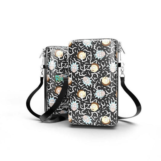 Bolsa Shoulder Bag P Vertical - Rick and Morty - Pochete Slim Kameleon - Kameleon Bags