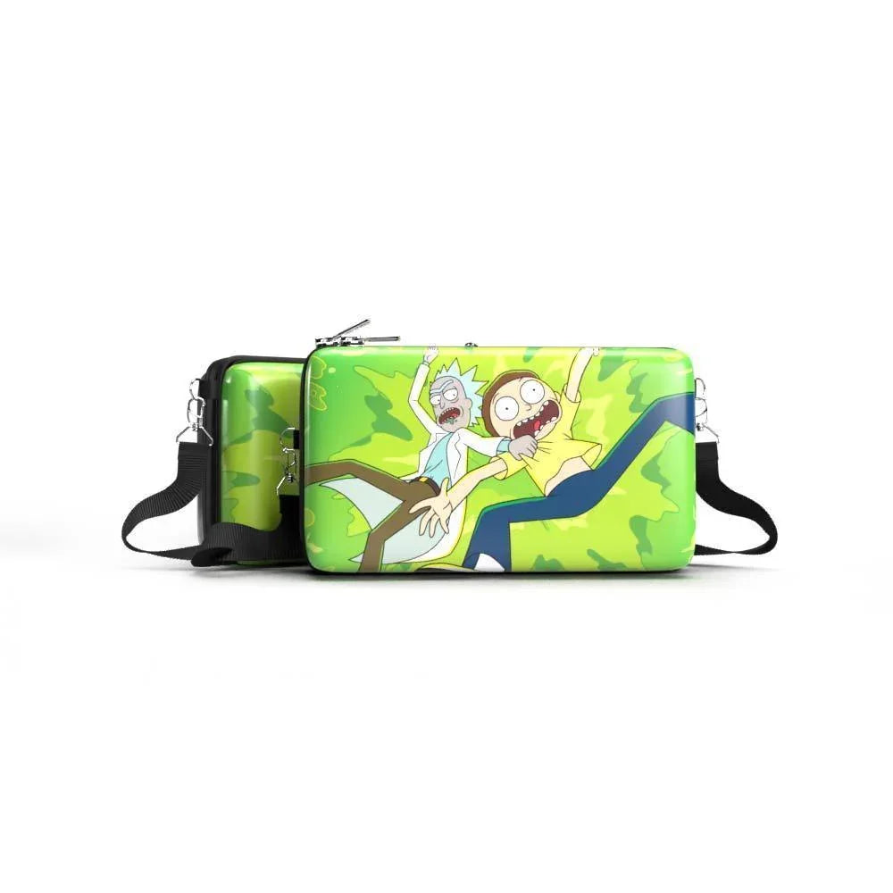 Bolsa Shoulder Bag P Horizontal - Rick and Morty - Pochete Slim Kameleon - Kameleon Bags
