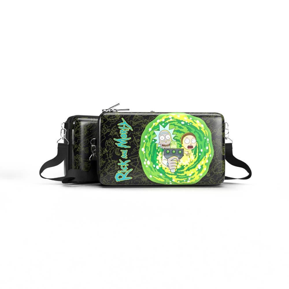 Bolsa Shoulder Bag P Horizontal - Rick and Morty - Pochete Slim Kameleon - Kameleon Bags
