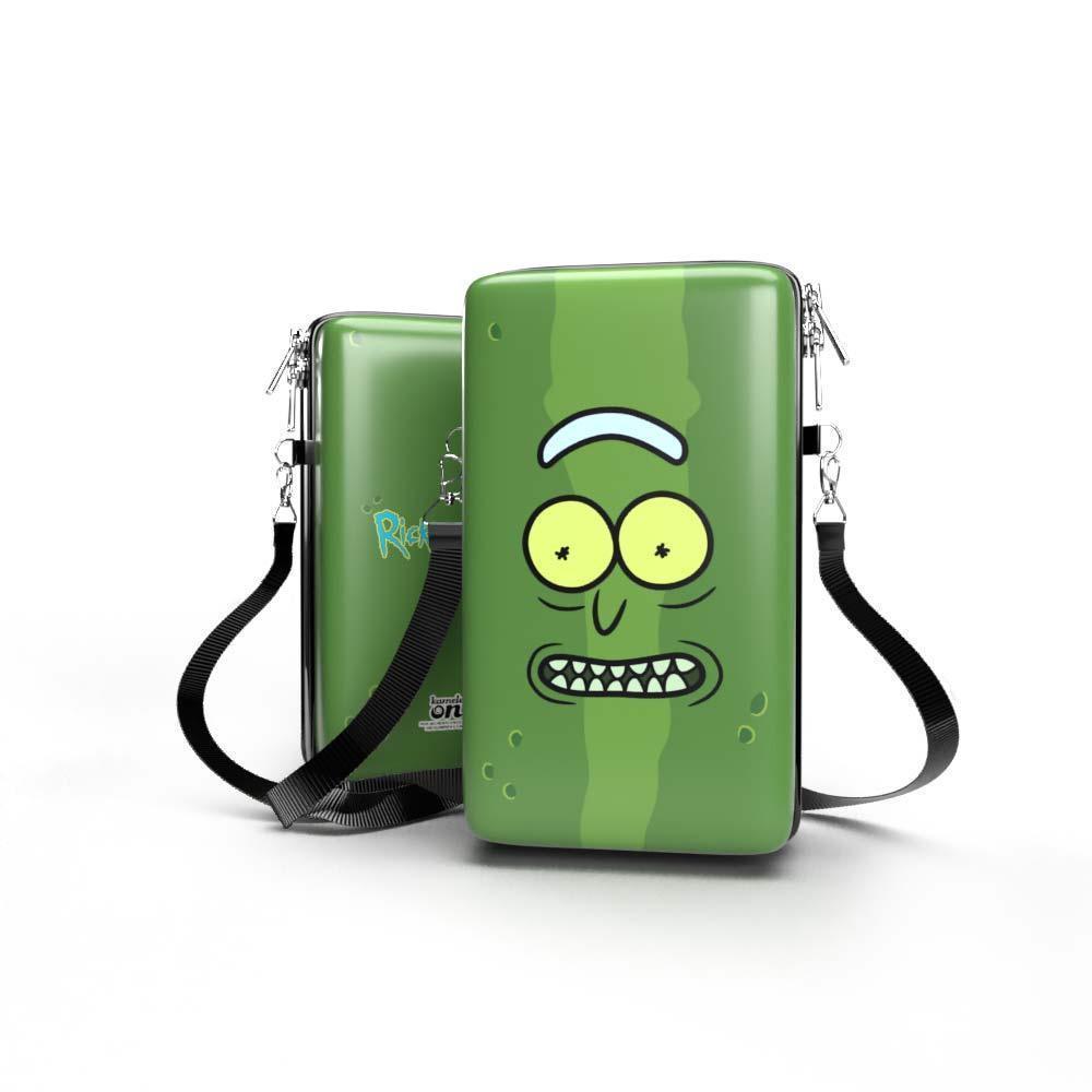 Bolsa Shoulder Bag P Vertical - Rick and Morty - Pochete Slim Kameleon - Kameleon Bags