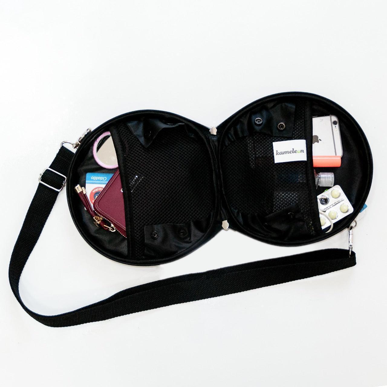 Bolsa Shoulder Bag Animais Fantásticos Redonda - Pochete Slim Kameleon - Kameleon Bags