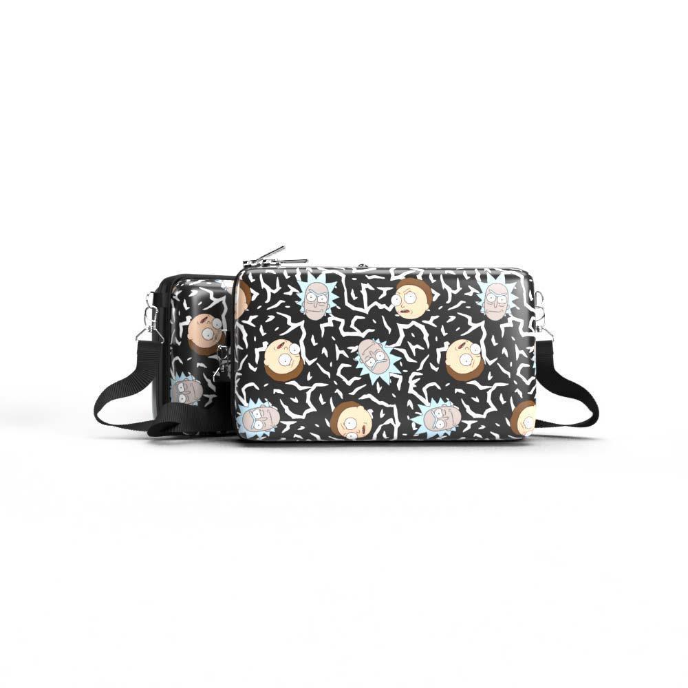 Bolsa Shoulder Bag P Horizontal - Rick and Morty - Pochete Slim Kameleon - Kameleon Bags