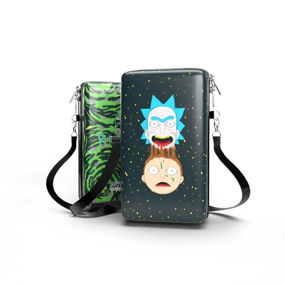 Bolsa Shoulder Bag P Vertical - Rick and Morty - Pochete Slim Kameleon - Kameleon Bags