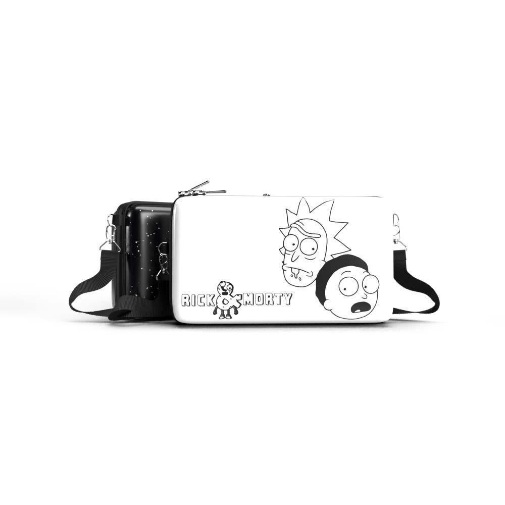 Bolsa Shoulder Bag P Horizontal - Rick and Morty - Pochete Slim Kameleon - Kameleon Bags