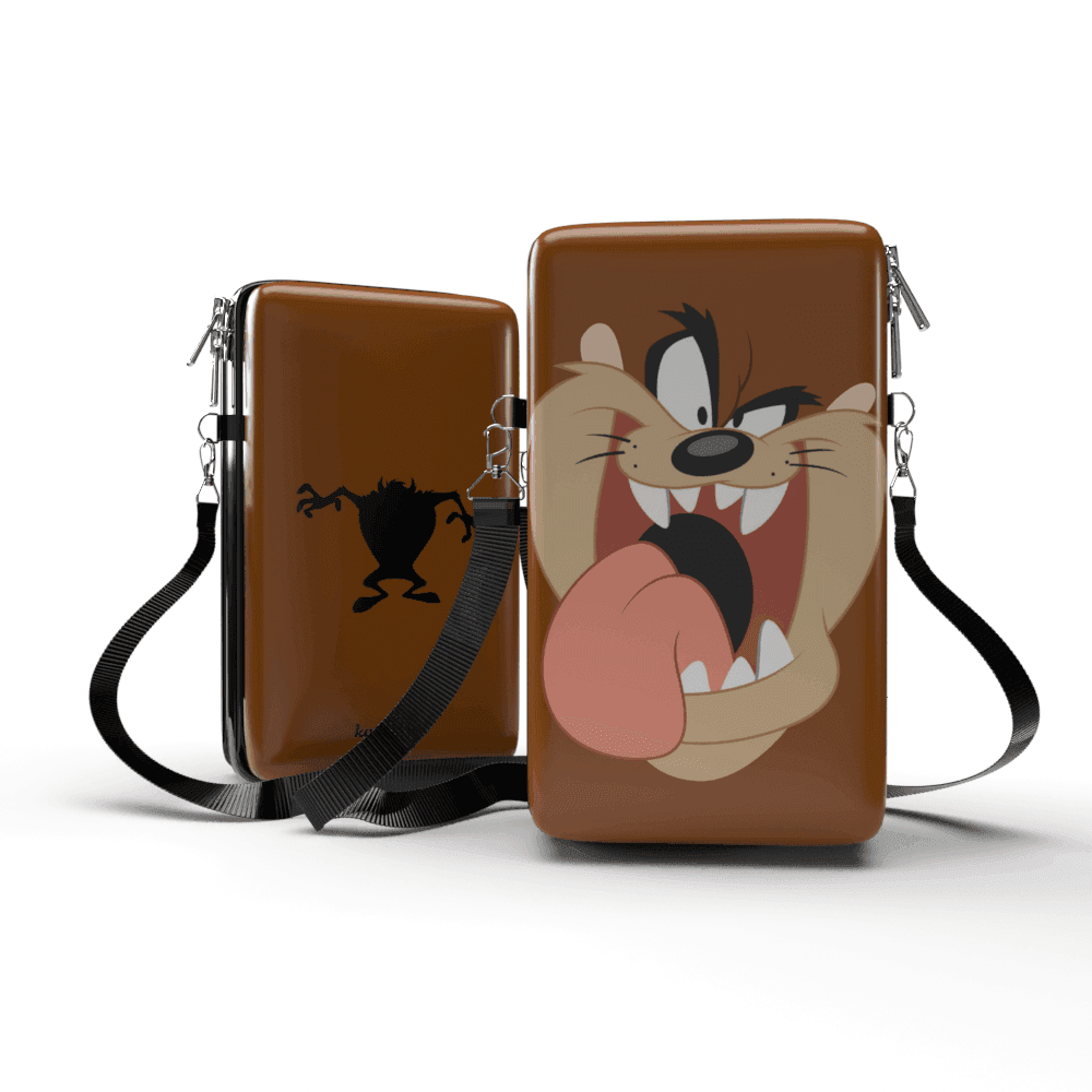 Bolsa Shoulder Bag P Vertical - Looney Tunes - Pochete Slim Kameleon - Kameleon Bags
