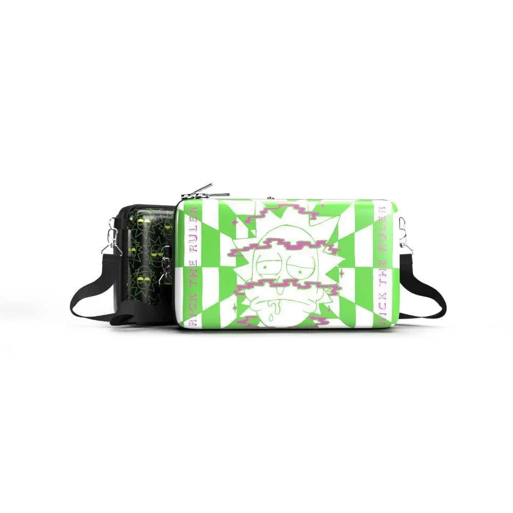 Bolsa Shoulder Bag P Horizontal - Rick and Morty - Pochete Slim Kameleon - Kameleon Bags