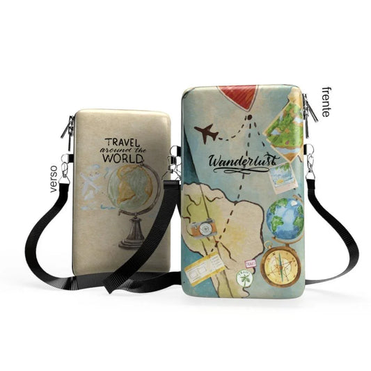 Shoulder Bag P Vertical - Viagens - Bolsa Pochete Slim - Kameleon - Kameleon Bags