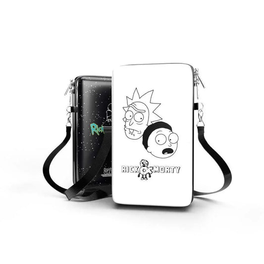 Bolsa Shoulder Bag P Vertical - Rick and Morty - Pochete Slim Kameleon - Kameleon Bags