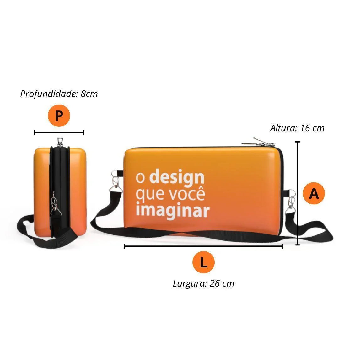 Bolsa Shoulder Bag Tom and Jerry G - Pochete/Lancheira/Estojo Kameleon - Kameleon Bags