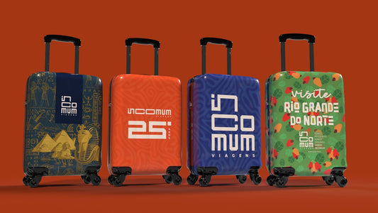 Kameleon Bags & Incomum Viagens: Personalização que Valoriza Cada Jornada 🎒