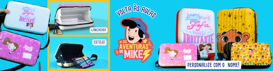 Volta às Aulas com As Aventuras de Mike: Estilo, Sustentabilidade e Personalização Exclusiva
