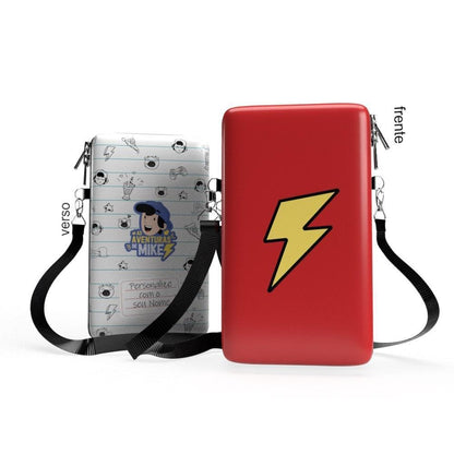 Shoulder Bag P Vertical - As Aventuras de Mike - Bolsa Pochete Slim Kameleon - Kameleon Bags