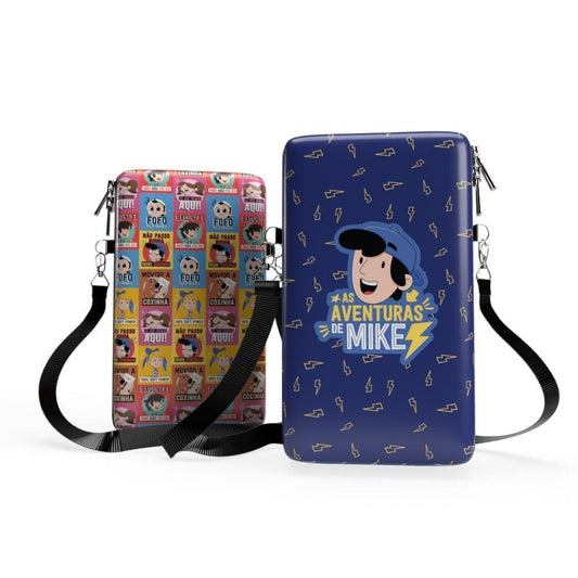 Shoulder Bag P Vertical - As Aventuras de Mike - Bolsa Pochete Slim Kameleon - Kameleon Bags