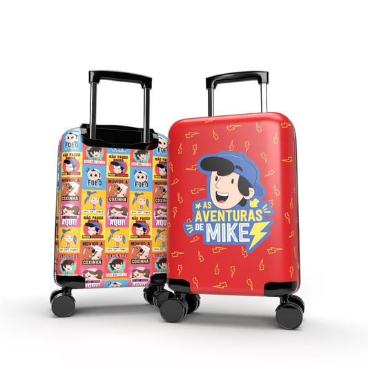 Mala Escolar Personalizada Kameleon - As Aventuras de Mike