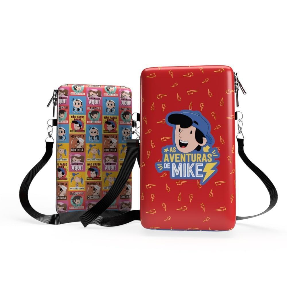 Shoulder Bag P Vertical - As Aventuras de Mike - Bolsa Pochete Slim Kameleon - Kameleon Bags