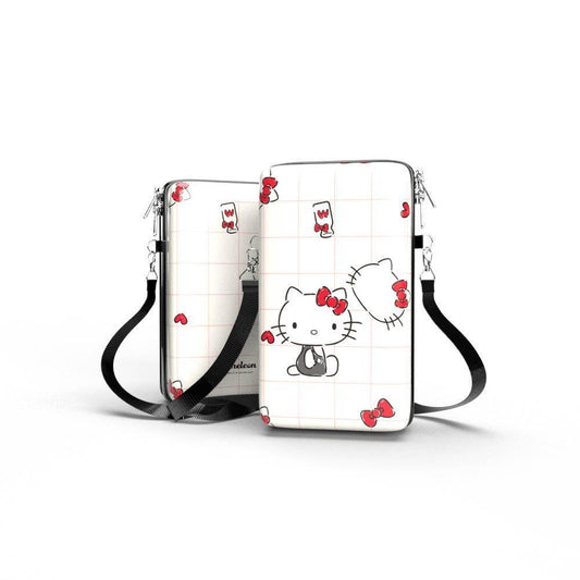 Bolsa Shoulder Bag P - Pochete Slim Kameleon - Hello Kitty - Kameleon Bags