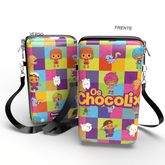 Bolsa Shoulder Bag P Vertical - Chocolix - Pochete Slim Kameleon