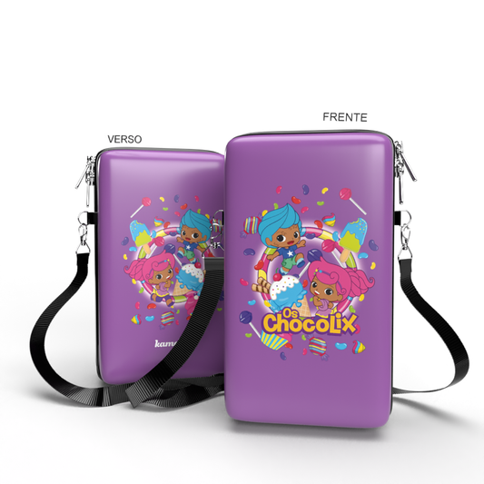 Bolsa Shoulder Bag P Vertical - Chocolix - Pochete Slim Kameleon