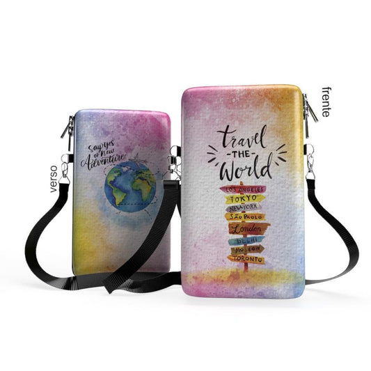 Shoulder Bag P Vertical - Viagens - Bolsa Pochete Slim - Kameleon - Kameleon Bags