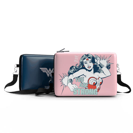 Bolsa Shoulder Bag Mulher Maravilha G - Pochete/Lancheira/Estojo Kameleon - Kameleon Bags