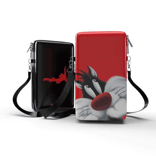 Bolsa Shoulder Bag P Vertical - Looney Tunes - Pochete Slim Kameleon - Kameleon Bags