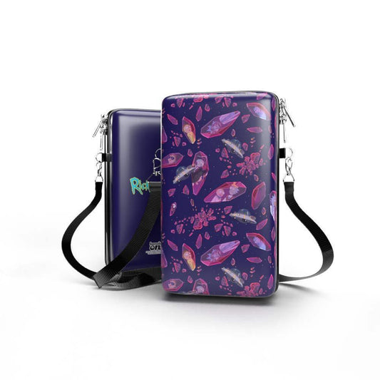 Bolsa Shoulder Bag P Vertical - Rick and Morty - Pochete Slim Kameleon - Kameleon Bags