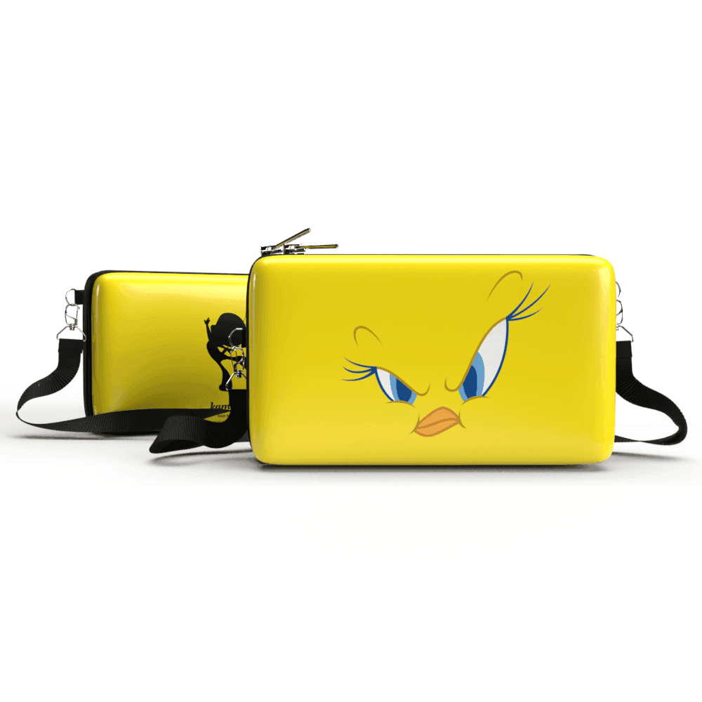 Bolsa Shoulder Bag P Horizontal - Looney Tunes - Pochete Slim Kameleon - Kameleon Bags