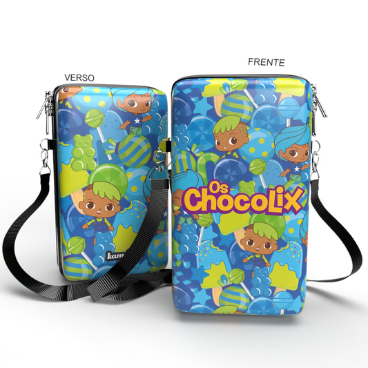 Bolsa Shoulder Bag P Vertical - Chocolix - Pochete Slim Kameleon