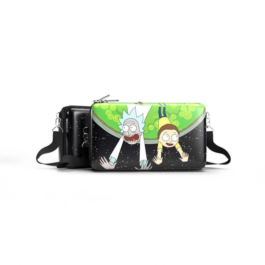 Bolsa Shoulder Bag P Horizontal - Rick and Morty - Pochete Slim Kameleon - Kameleon Bags