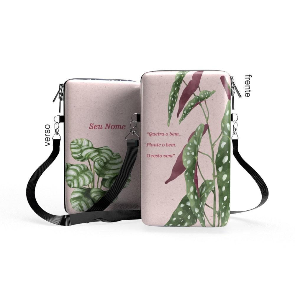 Shoulder Bag P Vertical - Plantas - Bolsa Pochete Slim - Kameleon - Kameleon Bags
