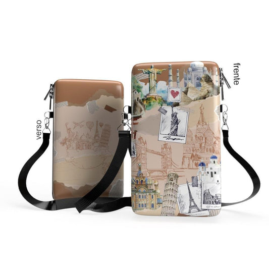 Shoulder Bag P Vertical - Viagens - Bolsa Pochete Slim - Kameleon - Kameleon Bags