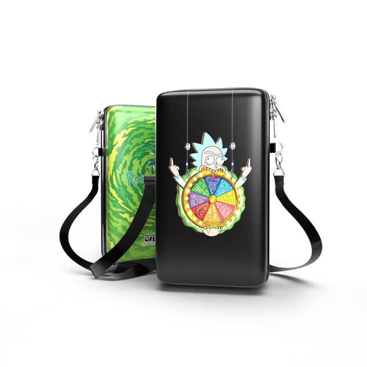 Bolsa Shoulder Bag P Vertical - Rick and Morty - Pochete Slim Kameleon - Kameleon Bags