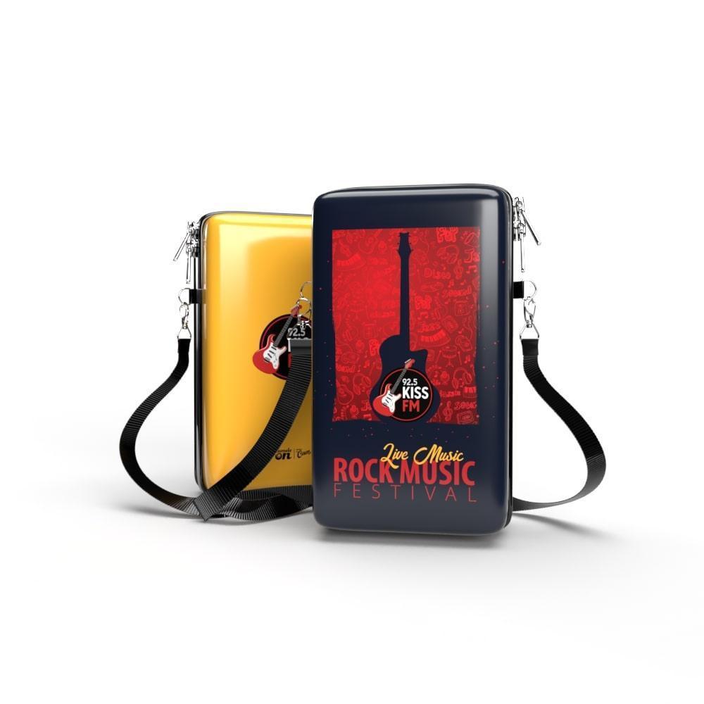Shoulder Bag P Vertical - Kiss FM - Pochete Slim Kameleon - Kameleon Bags