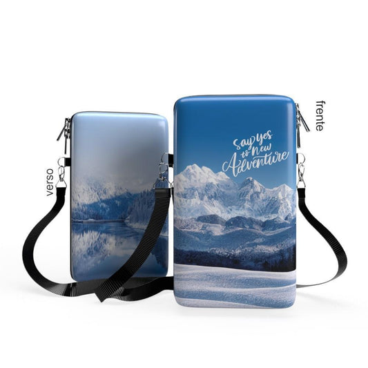 Shoulder Bag P Vertical - Paisagens - Bolsa Pochete Slim - Kameleon Bags