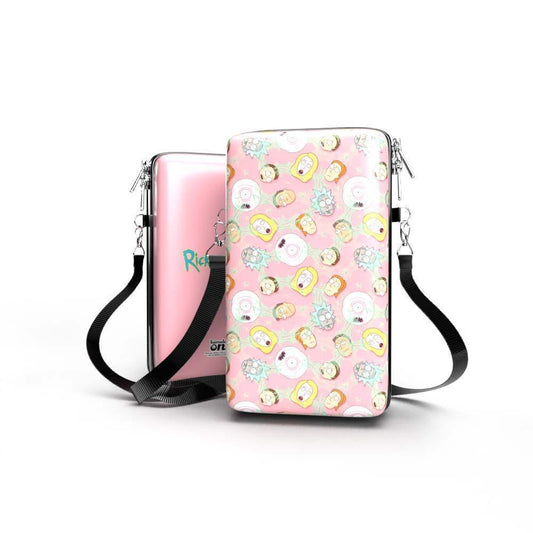 Bolsa Shoulder Bag P Vertical - Rick and Morty - Pochete Slim Kameleon - Kameleon Bags