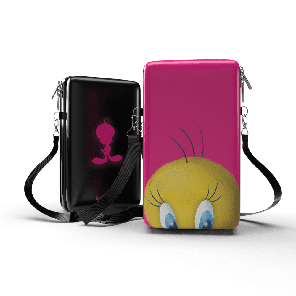 Bolsa Shoulder Bag P Vertical - Looney Tunes - Pochete Slim Kameleon - Kameleon Bags